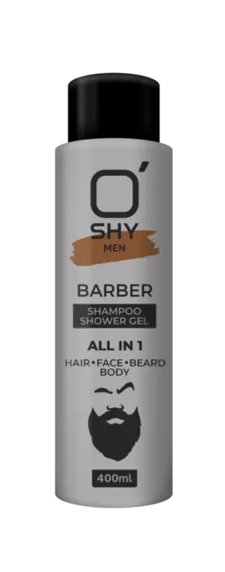 Шампунь–гель для душа O'Shy Men All in 1 Barber 400 мл (4820263231722)