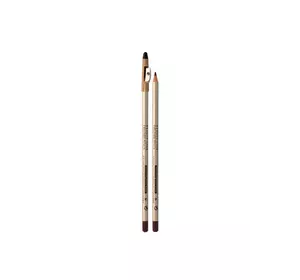 Контурный карандаш для глаз с точилкой eveline cosmetics eyeliner pencil коричневый (5907609301512)