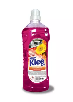 Жидкость универсальная для мытья полов klee sommerblumen (1450 мл) (4260418930665)