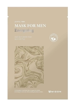 Тканевая маска для мужчин Mizon Joyful Time Mask For Men Energizing 24 мл (8809663754297)