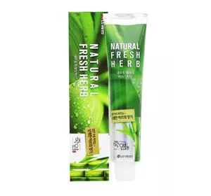 Зубной пасты LG Household Health Perioe Bamboo Salt Natural Fresh Herb, упаковка- 160 г х 3 шт (8801051069372)