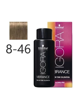 Краска для волос Schwarzkopf igora Vibrance безаммиачная 8-46 Светлый русый бежевый шоколадный 60 мл (7702045561883)