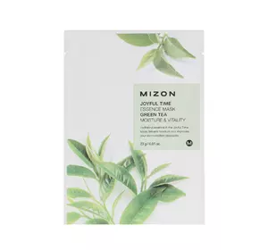 Маска для лица Mizon Joyful Time Essence Green Tea Mask 23 мл (8809663752262)