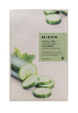 Маска для лица с экстрактом огурца Mizon Joyful Time Essence Mask Cucumber 23 г (8809663752316)