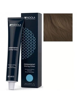 Перманентная крем-краска для волос Indola Permanent Caring Color 7.0 Середній блонд натуральний 60 мл (4045787701111)