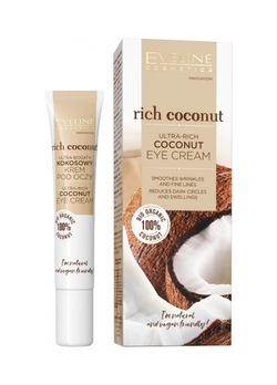 Питательный кокосовый крем для кожи вокруг глаз серия RICH COCONUT, 20 мл (5903416030232)