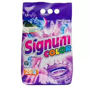Порошок для стирки Signum Color 1,5 кг (4823051463879)
