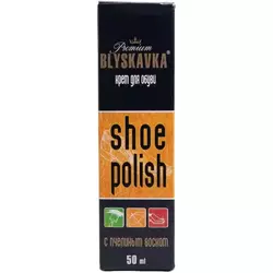 Крем для обуви Blyskavka темно-коричневый 50 мл (4820055140492)