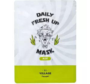 Тканевая маска с алоэ Village 11 Factory Daily Fresh Up Mask Aloe 20 мл (8809587520374)