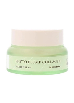 Ночной крем для лица Mizon Phyto Plump Collagen Night Cream с фитоколлагеном 50 мл (8809663754266)