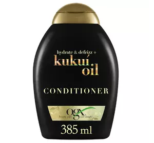 Кондиционер OGX Kukui Oil Увлажнение и гладкость с маслом гавайского ореха 385 мл (22796974228)