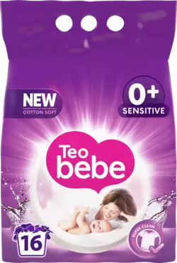 Стиральный порошок Teo Bebe Just Essentials Cotton Soft Purple 2.4 кг (3800024022784)