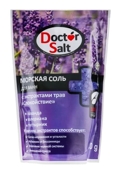 Соль для ванн doctor salt спокойствие (530 г) (4820091145345)