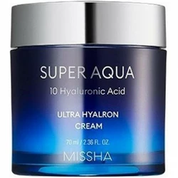 Увлажняющий крем для лица Missha Super Aqua Ultra Hyalron Cream 70 мл (8809643505260)