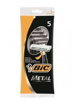 Набор бритв BIC Metal без сменных картриджей (5 шт) (3086125705416)