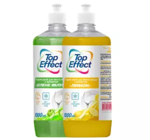 Жидкое средство для мытья посуды TopEffect Лимон 1 л (4820255111032)