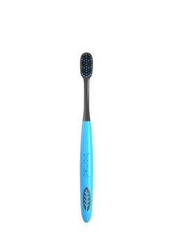 Зубная щетка BioMed Black Средняя Голубая 1 шт (7640168930479)