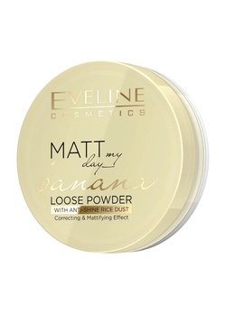 Бронзирующе-рассветляющая пудра Eveline Matt My Day Loose Powder Banana 6 г (5901761980684)