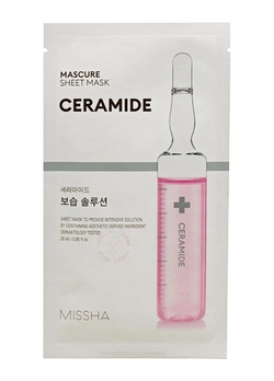 Маска для лица Missha Mascure Moisture Solution Sheet Mask Ceramide 27 мл (8809581456587)