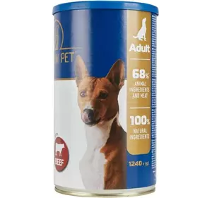Корм PREMIUM PET для взрослых собак телятина консервированная 1240г*6шт (2000022112120)