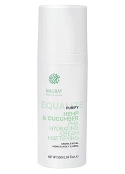 Крем для лица Naobay Equalize Purify Hemp&Cucumber Pha Hydrating Cream матирующий 50 мл (8436568902074)