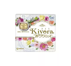 Ежедневные гигиенические прокладки Sofy Kiyora Happy Floral 72 шт (4903111330997)