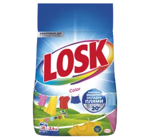 Стиральный порошок Losk Color Автомат 16 циклов стирки 2.4 кг (9000101805529)