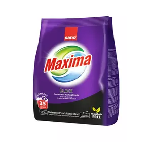 Стиральный порошок Sano Maxima Black 1.25 кг (7290005426735)