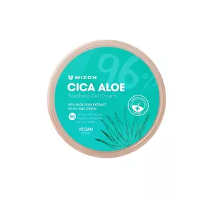 Успокаивающий гель-крем для тела Mizon Cica Aloe 96% Soothing Gel Cream с алоэ 300 г (8809663754006)