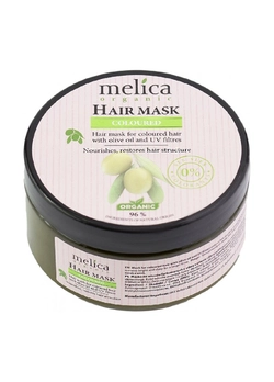 Маска для окрашенных волос Melica Organic с экстрактом лаванды и уф-фильтрами 350 мл (4770416003761)