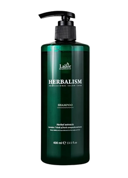 Успокаивающий травяной шампунь с аминокислотами Lador Herbalism Shampoo, 400мл (8809181931835)