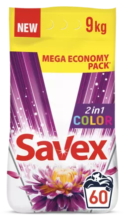 Стиральный порошок Savex 2in1 Color 9 кг (3800024045905)