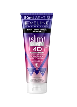 Суперконцентрированная антицеллюлитная ночная сыворотка Eveline Slim Extreme 4D Professional 250 мл (5901761916034)