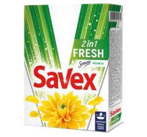 Стиральный порошок Savex ручной 2в1 Fresh 400 г (3800024021695)