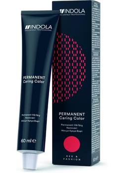 Перманентная краска для волос Indola Permanent Caring Color 4.86 Средне-коричневый шоколадно-красный 60 мл (4045787708974)