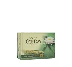 Мыло туалетное Lion Rice Day Oriental & Natural Lotus Soap с экстрактом лотоса, 100 г (8806325609032)