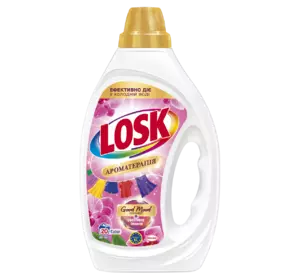 Гель для стирки Losk Ароматерапия Color Эфирные масла и аромат Малазийского цветка 20 циклов стирки 0.9 л (9000101804041)
