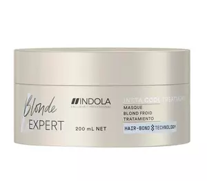 Маска Indola Blonde Expert Care Insta Cool для Нейтрализации и Ухода за светлыми волосами 200 мл (4045787827422)