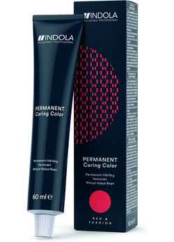 Перманентная краска для волос Indola Permanent Caring Color 5.60 Светло-коричневый натуральный красный 60 мл (4045787706970)