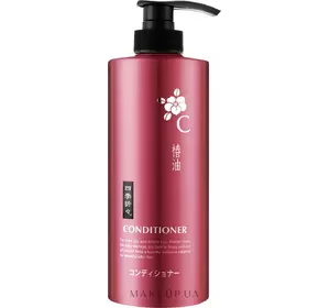 Регенерирующий кондиционер Kumano Tsubaki red camellia oil Conditioner 600 мл (4513574017252)