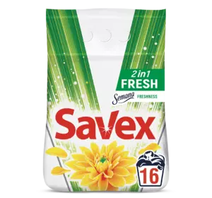 Стиральный порошок Savex 2in1 Fresh Автомат 2.4 кг (3800024021428)
