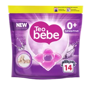 Капсулы для стирки Teo Bebe Cotton Soft caps Sensitive 14 шт (3800024045783)