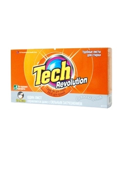 Стиральный порошок листовой LG Tech Revolution Цветочный аромат 20 шт (8801051202793)