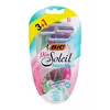 Набор бритв без сменных картриджей BIC Miss Soleil Sensitive 3+1 шт (3086123534605) Набор бритв без сменных картриджей BIC Miss Soleil Sensitive 3+1 шт (3086123534605)