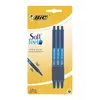 Набор шариковых ручек автоматических BIC Soft Feel Clic Grip Синих 3 шт (70330133723) Набор шариковых ручек автоматических BIC Soft Feel Clic Grip Синих 3 шт (70330133723)