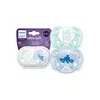 Силиконовая пустышка philips avent ultra soft 0-6 мес. для мальчиков 2шт. (scf222/01) (8710103938736) Силиконовая пустышка philips avent ultra soft 0-6 мес. для мальчиков 2шт. (scf222/01) (8710103938736)