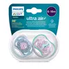 Пустышка Philips Avent Ultra Air 6-18 мес 2 шт (8720689017565) Пустышка Philips Avent Ultra Air 6-18 мес 2 шт (8720689017565)