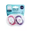 Силиконовая пустышка philips avent ultra air "animal" 6-18 мес. для девочек 2 шт. (scf080/08) (8710103949459) Силиконовая пустышка philips avent ultra air "animal" 6-18 мес. для девочек 2 шт. (scf080/08) (8710103949459)