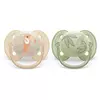 Пустышка ультрамягкая Philips Avent Ultra Soft 0-6 мес 2 шт (8720689016865) Пустышка ультрамягкая Philips Avent Ultra Soft 0-6 мес 2 шт (8720689016865)