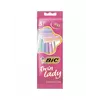 Набор бритв без сменных картриджей BIC Twin Lady (5 шт) (3086127500934) Набор бритв без сменных картриджей BIC Twin Lady (5 шт) (3086127500934)